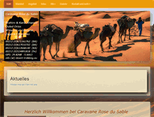 Tablet Screenshot of desert-trekking.eu